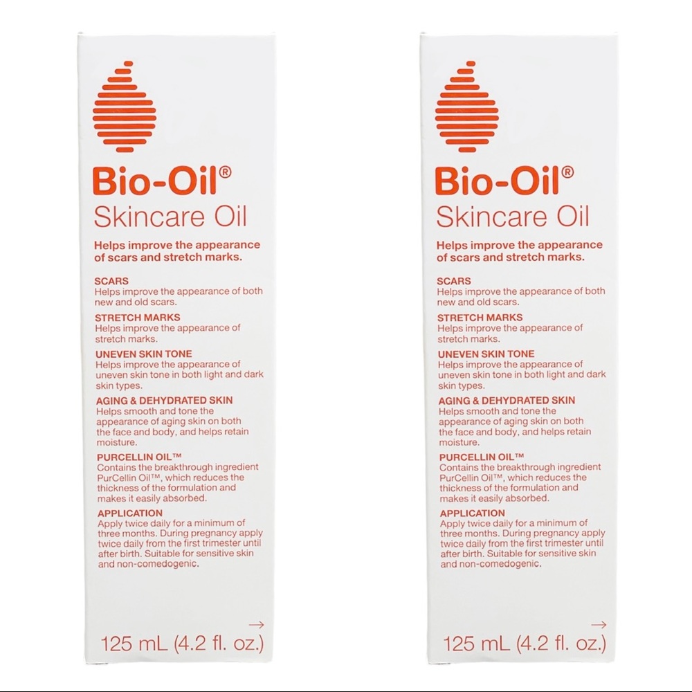 X2 Bottles Bio-Oil Skincare Oil 4.2oz EA Scars/Stretch Marks/Uneven Skin…